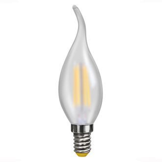 Светодиодная филаментная лампа ЭРА F-LED BXS-7w-827-E14 2700К Frozed