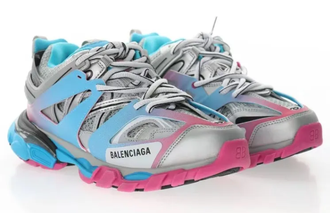 Balenciaga multicoloured track trainer clearance