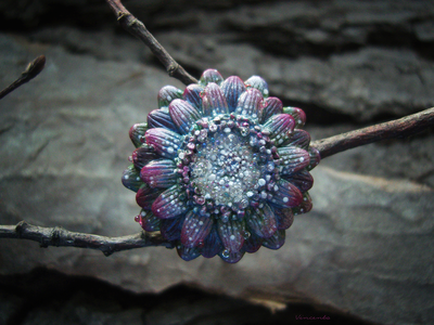 Кольцо "Цветок Галлициниума"