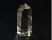 Цитрин без облагораживания, прозрачный, кристалл полированный с фантомами, Бразилия (47*18*16 мм, 21 г) №24591