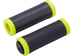 Грипсы черные с желтым