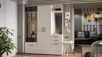 Композиции прихожей Витра Белый ясень