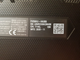 ASUS TUF GAMING A15 FX506IU-HN355T ( 15.6 FHD IPS 144HZ AMD RYZEN 5 4600H GTX1660TI(6GB) 16GB 512SSD )
