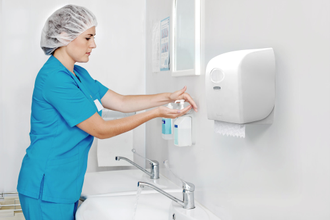 6691 Scott Essential Бумажные полотенца в рулонах 1 слой 350м Kimberly-Clark Professional белые