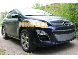 Защита радиатора Mazda CX-7 2009-2013 chrome низ PREMIUM