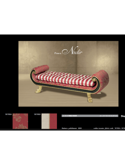 БАНКЕТКА NADIR 491/K (L201*P63*H65) MORELLO GIANPAOLO