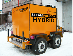 Мобильный  дизельный парогенератор STEAMPRESSOR HYBRID