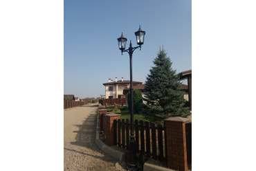 Светильники Alborg  в  коттеджном посёлке "Вишнёвый сад" .  