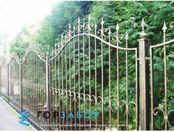 Кованые раздвижные ворота от производителя