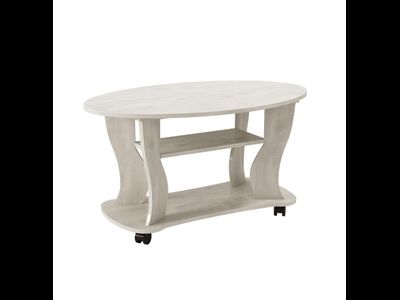 Стол журнальный Сатурн М05 Бетон пайн (Олмеко)