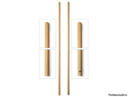 Ручка Filmop деревянная (145 см, диаметр - 30 мм, крепление - отверстие) для арт. 9021, 9025, 9039