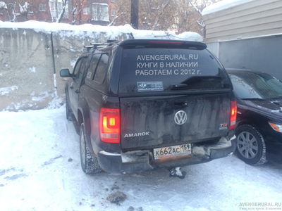 Кунг SM1, раздвижные боковые окна, VOLKSWAGEN AMAROK, 2010-н.в
