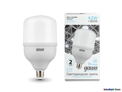 Gauss Elementary LED T120 42w 865 E27