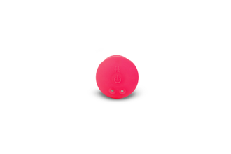 Маленькая дизайнерская анальная пробка с вибрацией Gvibe Gplug 8 см розовая
