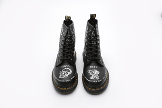 Dr martens scribble boots hotsell