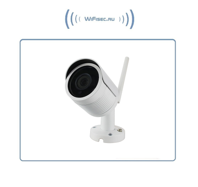 Уличная WiFi/LAN видеокамера, Full HD 2 Mp (6 мм)