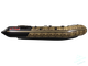 Лодка ПВХ Мастер Лодок Таймень NX3400НДНД Pro "Комби" Камуфляж Камыш / Чёрный