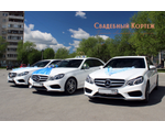 Свадебный Кортеж автомобилей Mercedes-Benz E-Class.