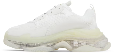 Balenciaga Triple S Sneaker Clear Sole White
