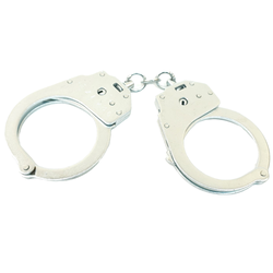 Наручники конвойные с фиксатором БР-1КФ «Краб» (оцинкованные)