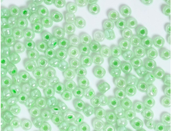 Бисер Китайский №8-144 светло-мятный перламутровый, 50 грамм