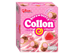 Печенье Collon Strawberry с клубничным кремом