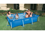 Каркасный бассейн INTEX Rectangular Frame 2.60 x 1.60 x 0.65 м ; артикул 28271