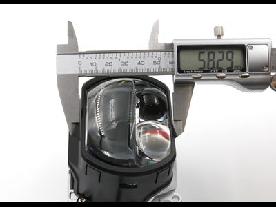 Билед модули Aozoom B-13 2024 (прямоугольные) 3.0 дюйма, 3 чипа, тройная линза, 2 кулера охлаждения, 5500K, 12V, 47W/79W, крепление 3R (комплект, 2шт)