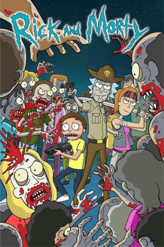 Плакат  Рик и Морти  ,  Rick and Morty  № 12