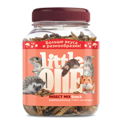 Little One для грызунов смесь насекомых, 70 г