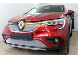 Защита радиатора Renault Arkana 2018- chrome низ PREMIUM