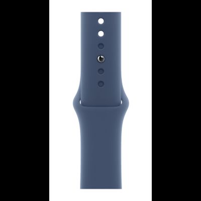 Apple Watch Series 10 46mm Silver Aluminum Blue Sport Band