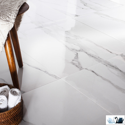 Керамогранит Staro Oasis Milos Statuario 60х60 см полированный цвет белый