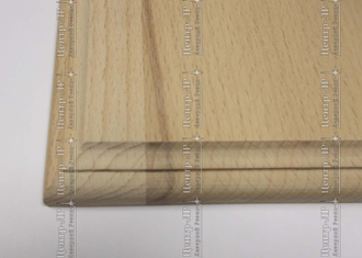 форма, профиль плакетки из бука