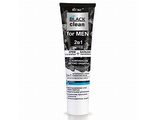 Витэкс BLACK CLEAN FOR MEN 2в1 КРЕМ ПОСЛЕ БРИТЬЯ + УВЛАЖНЯЮЩИЙ. БАЛЬЗАМ с комплексом детокс-защиты с углем 100 мл