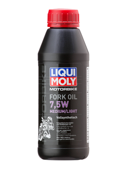 Масло для вилок и амортизаторов 7,5 W (синтетическое) Liqui Moly Motorbike Fork Oil Medium/Light 7,5W - 0,5 Л (3099)