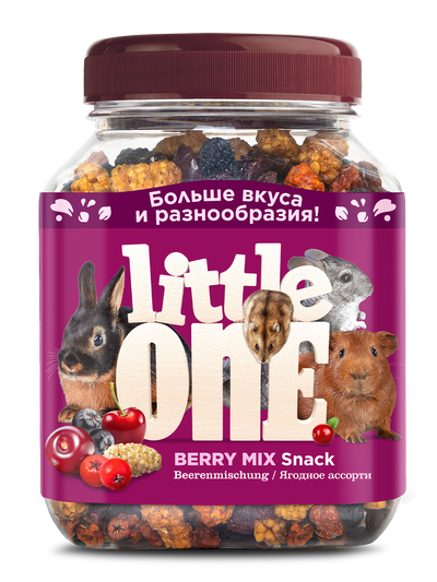 Little One для грызунов и кроликов Ягодное ассорти, 200 г