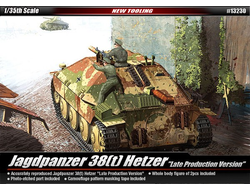 Сборная модель: (Academy 13230) Немецкий истребитель танков Jagdpanzer 38(t) Hetzer