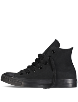 Мужские Кеды Converse All Star Total Black высокие черные M3310 дешево