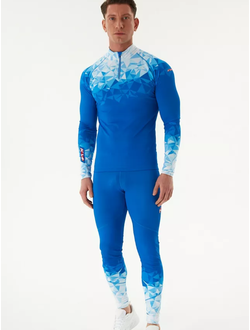 Лыжный гоночный комбинезон kv+ tornado Blue / White 23V118.20 M