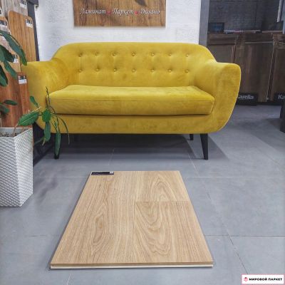 Паркетная доска Stockl B:hard 283 Дуб Стиль 19040 283 мм 1-полосная с фаской лак замок 5G толщина 11 мм 2.49 м2