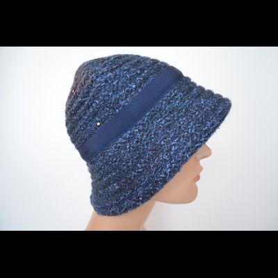 Шляпа Vizio 1622 FF Италия синяя