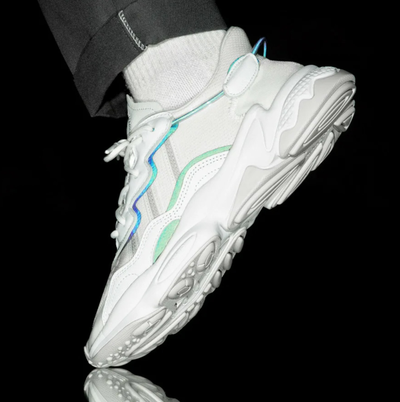 Adidas Ozweego White (Reflective)