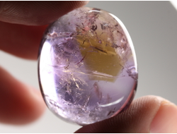 Аметрин, галтовка, Боливия (29*22*20 мм, 20,3 г) №38346