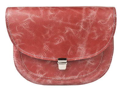 Кожаная женская сумка Amendola red (арт. 8003-08)