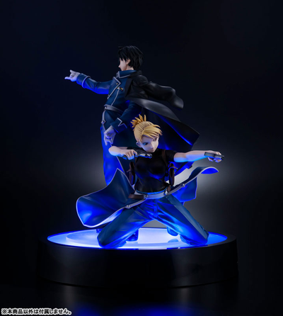 Фигурка Рой Мустанг, Риза Хоукай (Roy Mustang, Riza Hawkeye Set)