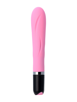 561015 Нереалистичный вибратор L'Eroina Polly, силикон, розовый, 18,3 см, Ø 3 см