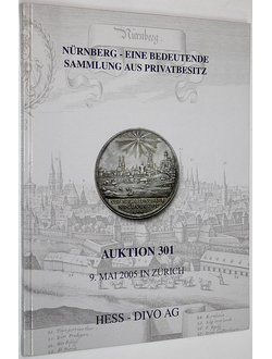 Hess-Divo AG. Aukcion 301. 9 May 2005. Каталог аукциона. На нем. языке. Zurich, 2005.