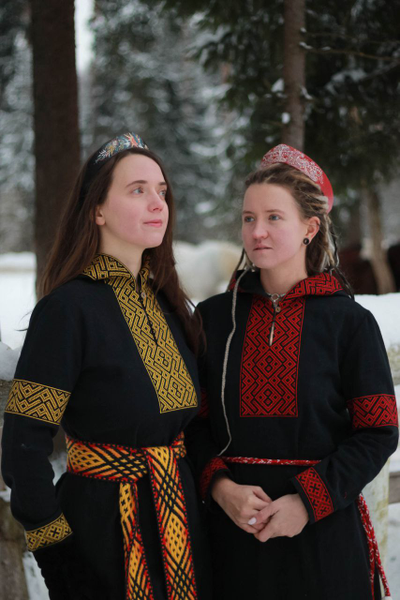 Платье славянское Велесиха