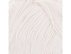 Пряжа Ромашка Состав: 100% мерсеризованный хлопок Вес в мотке: 75 г Длина нити в мотке: 320 м.цвет  Молочный